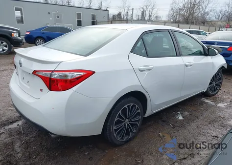 2015 Toyota Corolla S Plus from USA, damaged, VIN 2T1BURHE3FC395162